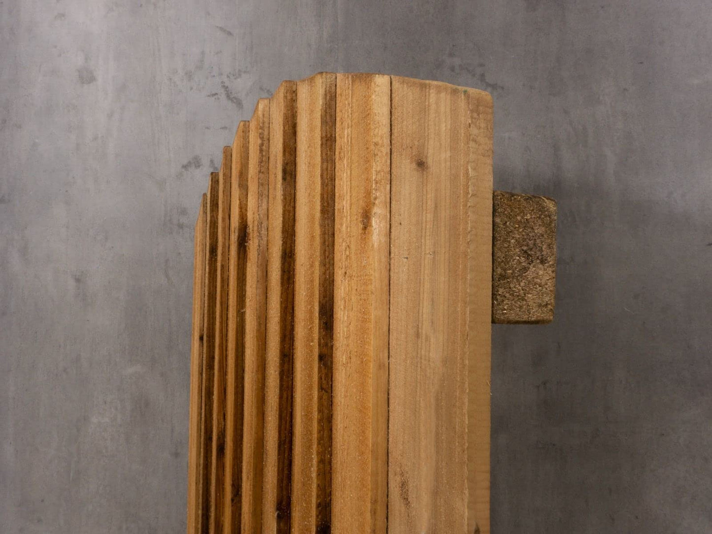 Featheredge Arch top, Wooden Garden and Side Gates (v3)(H-1200, W-800, Brown Finish)