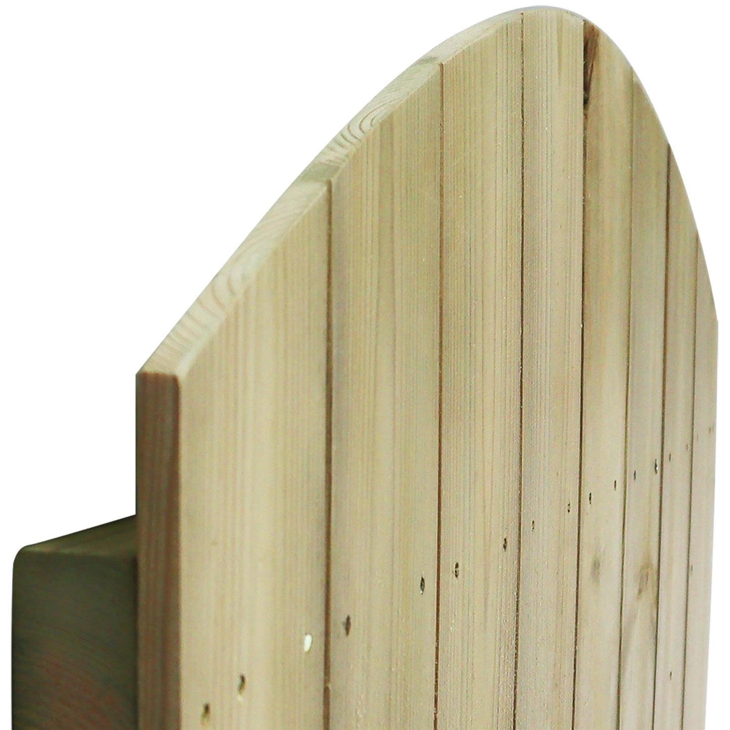 Bespoke Custom Made to Measure Wooden Garden Gate/Tongue & Groove Arch Top[6ft Tall (180cm),Upto 750mm Wide,Ring Latch]