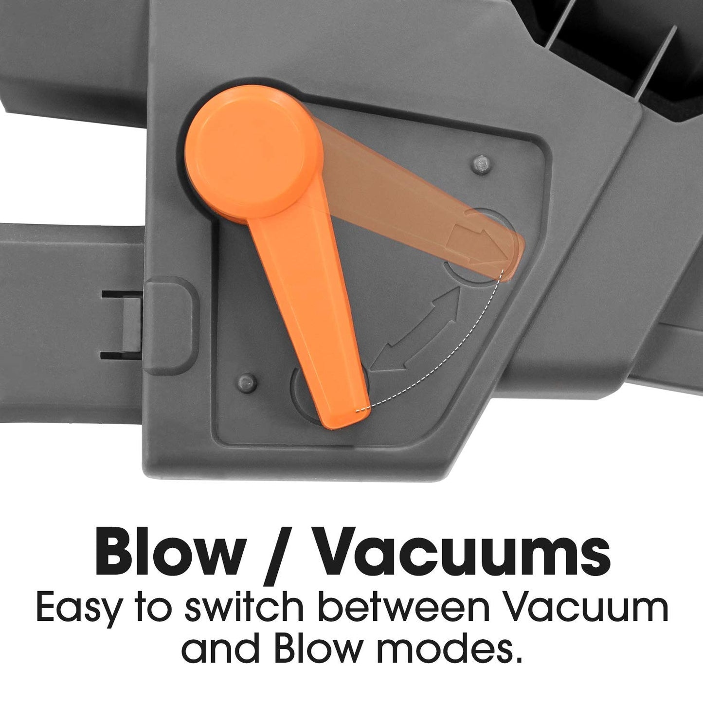 Terratek Corded Leaf Blower and Garden Vacuum 3000W, 3 in 1 Lightweight Mulcher, Leaf Blower and Vacuum, 35L Garden Blowers Collection Bag, 10m Cable, Wheels & Shoulder Strap Included