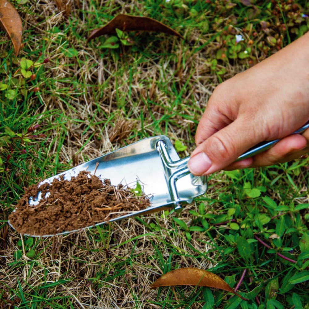 Mini Folding Shovel Stainless Steel Garden Shovels Planting Transplanting Weeding Moving and Smoothing Soil-Gardening Gift