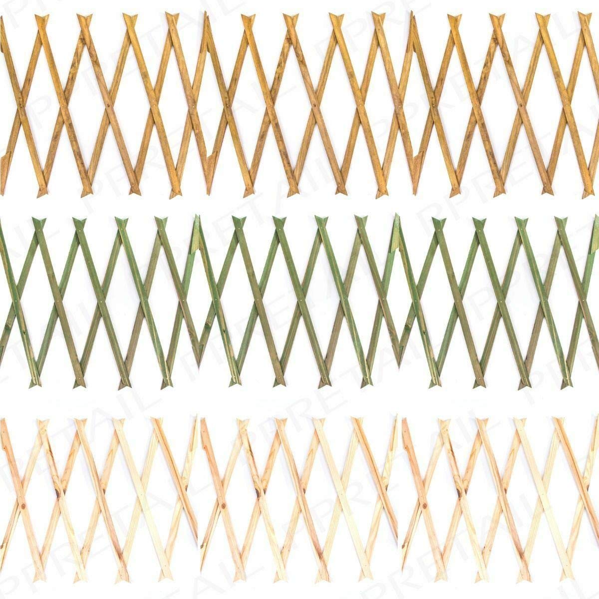 kanta 2x Large Expanding Wooden Trellis | 6Ft x 2Ft