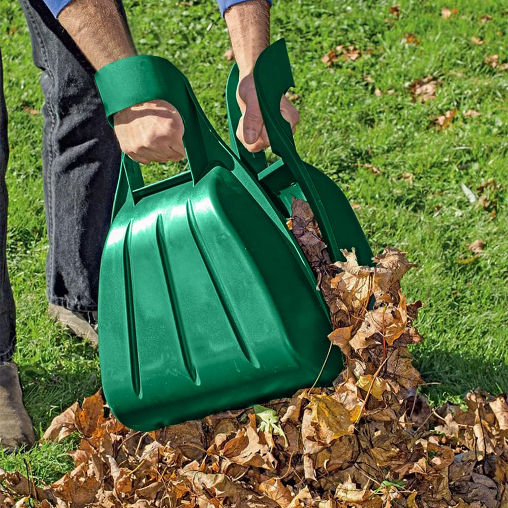 Leaf Grabbers Pair Heavy Duty Hands Leaf Collector Set Easy Leaves Pick Up Hand Rakes Cleaning Garden Accessories for Gardening & Lawn Grass Removal Scooper Claws Keep Your Outdoor Garden Areas Tidy