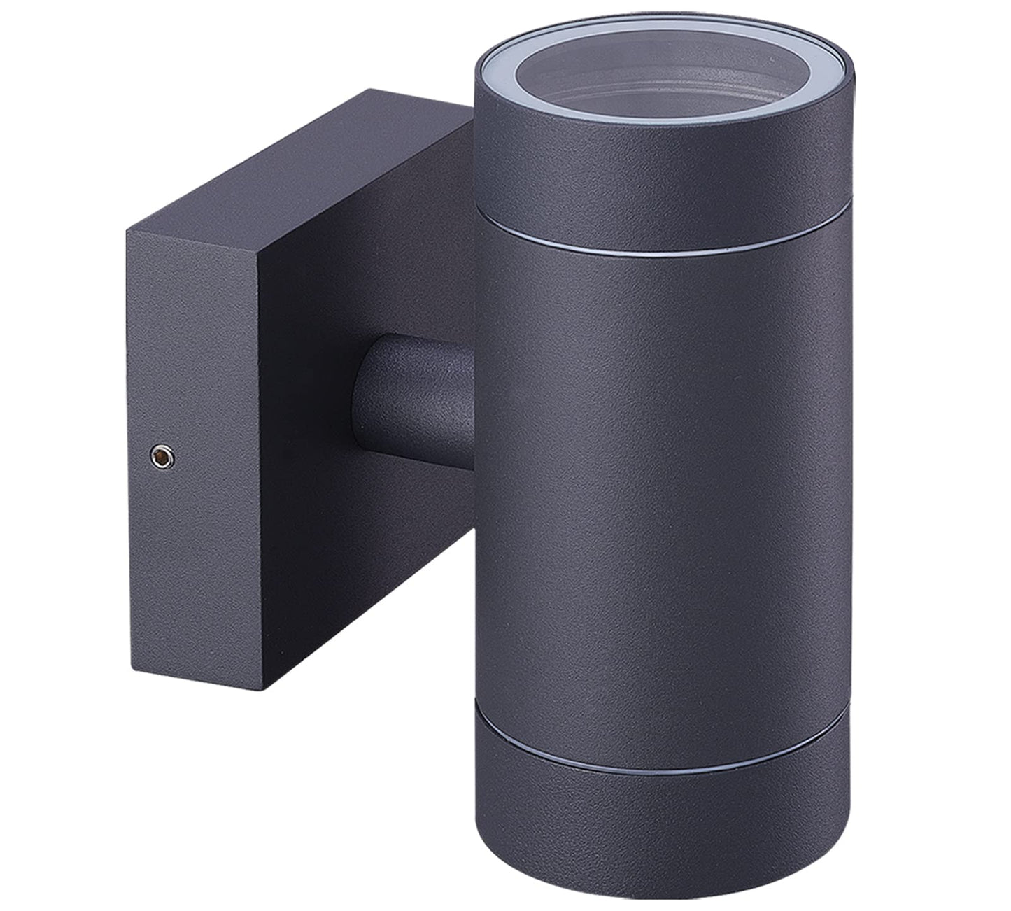 EBION Outdoor Wall Lights Mains Powered,IP54 Waterproof Up Down Lights Outdoor,GU10 Outside Lights Exterior Sconce,Aluminium Garden Wall Lamp for Front Door,Garage,Porch,Patio