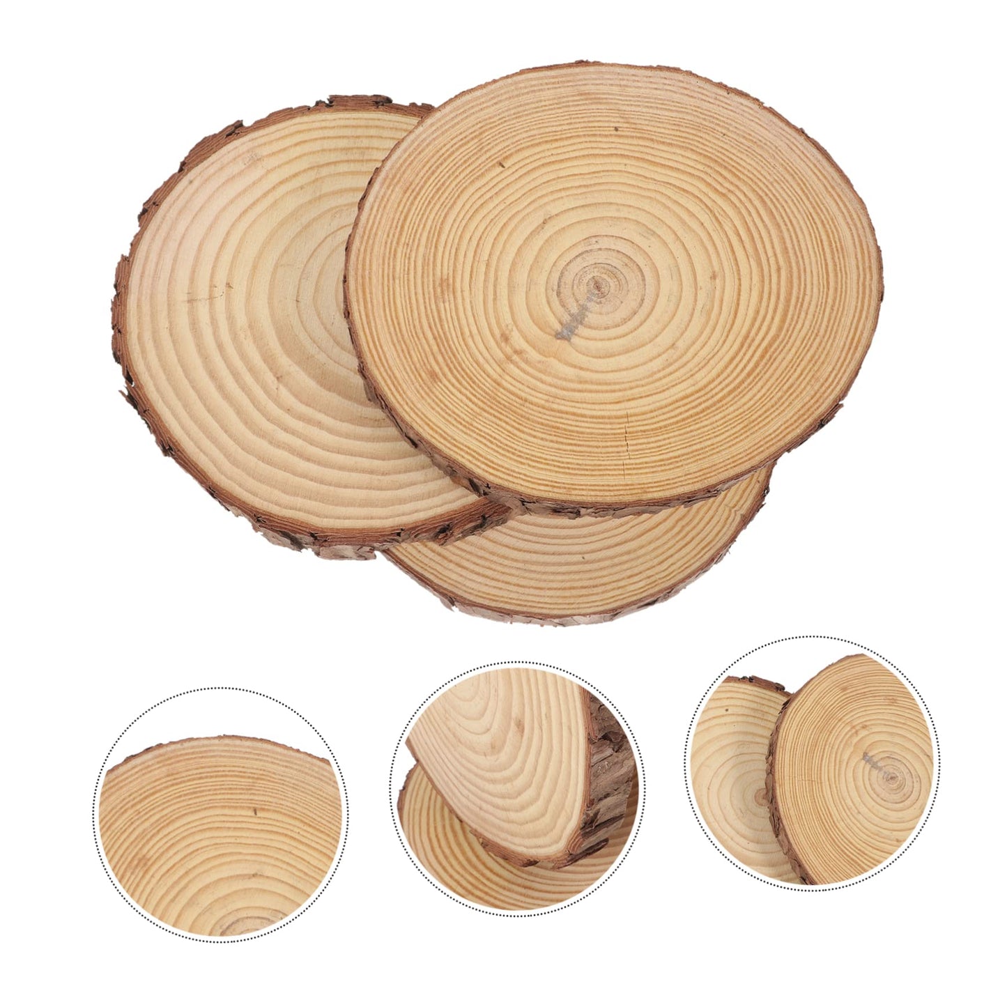 FUNOMOCYA 3 Pcs Garden for Outdoor Walkway Wooden Boards for Pathway and Lawn Decor Garden Tiles for Easy Landscaping and Outdoor Aesthetics