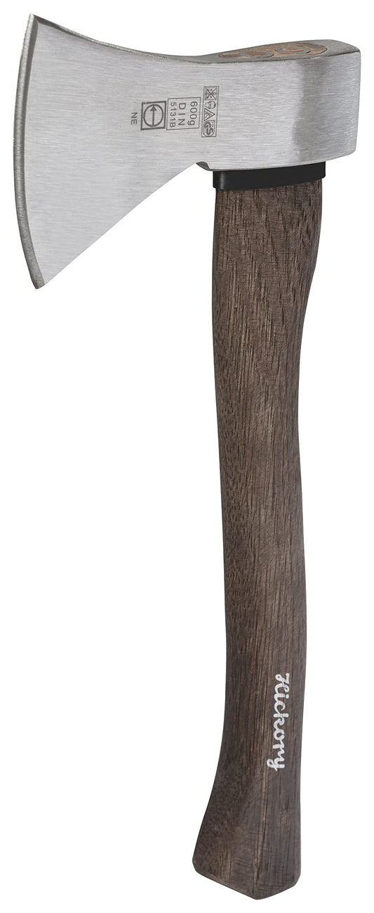 Ruthe VPA/GS Hatchet with Hickory Handle, Silver/Beige, 600 g