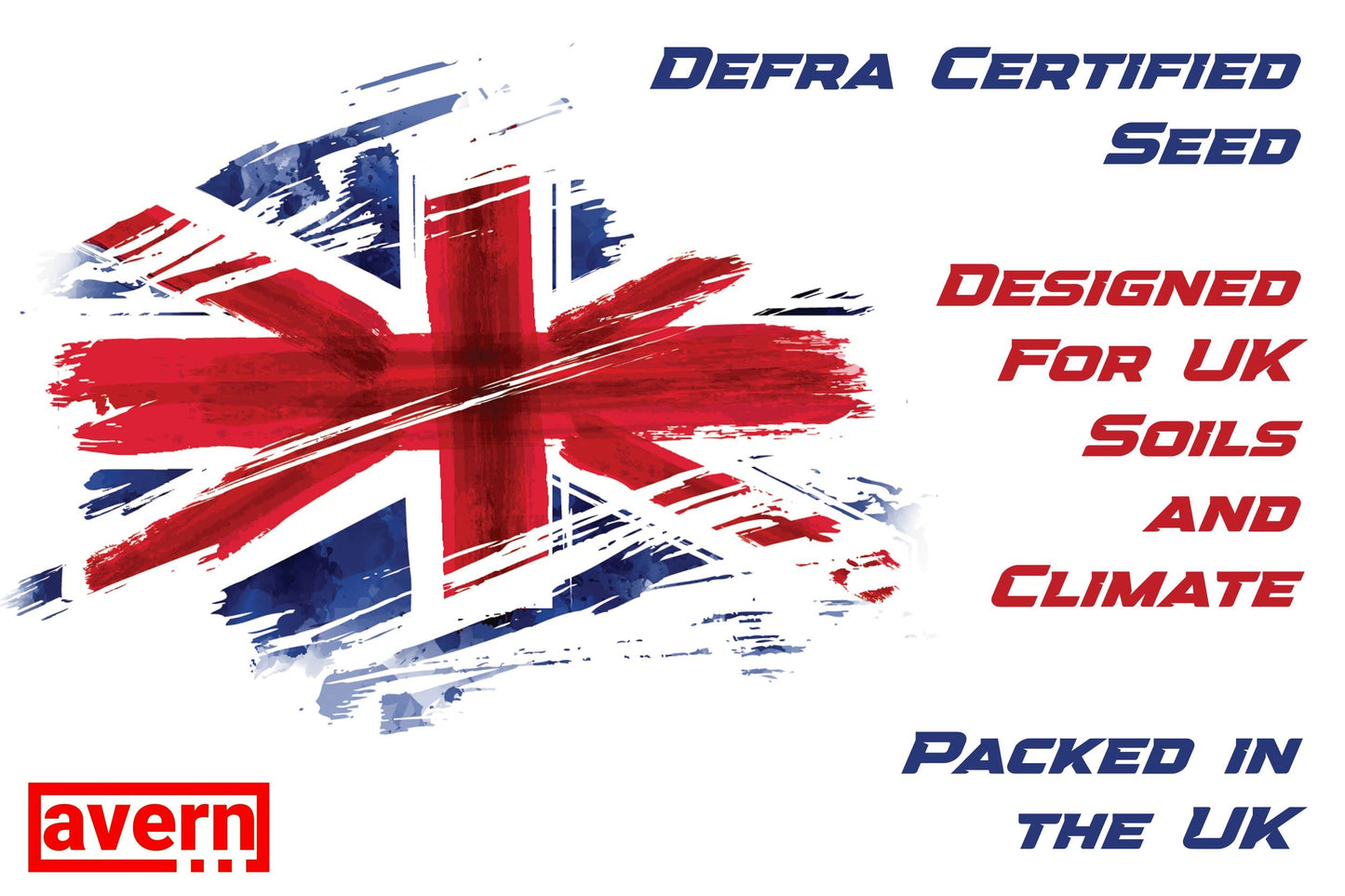 Avern Turbo Grass Seed 1.3KG, Fast Growing Lawn Seed, Hard Wearing Grass, Dog Friendly, Can Germinate as Quick as 7 Days, Ideal for Overseeding or New UK Gardens (1.3KG, Upto 78 sqm Coverage)