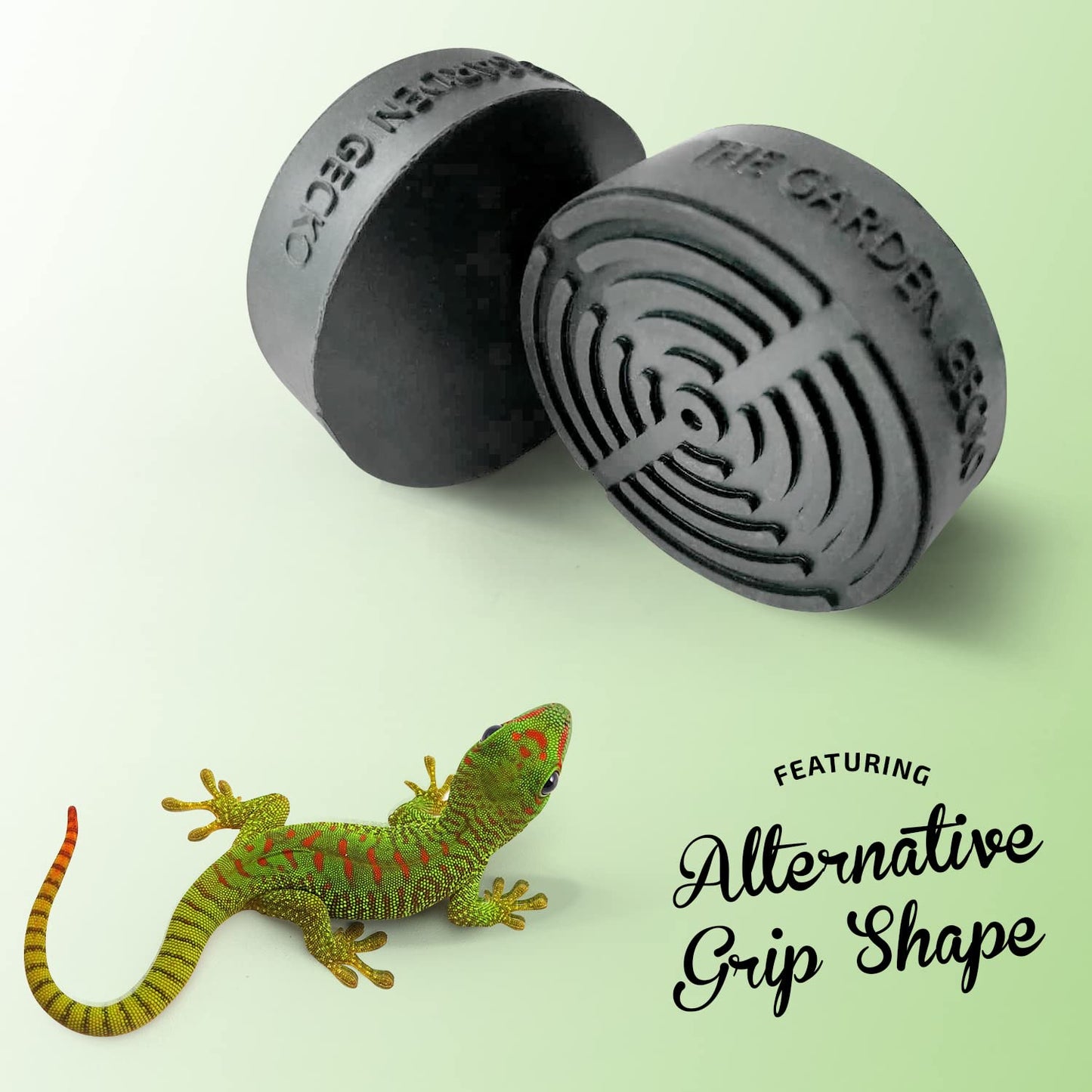 The Garden Gecko Invisible Pot feet for outdoor plant pots and flowers solid rubber pot risers with enhanced non-slip surface grip | 20 PACK | FROSTED MATTE