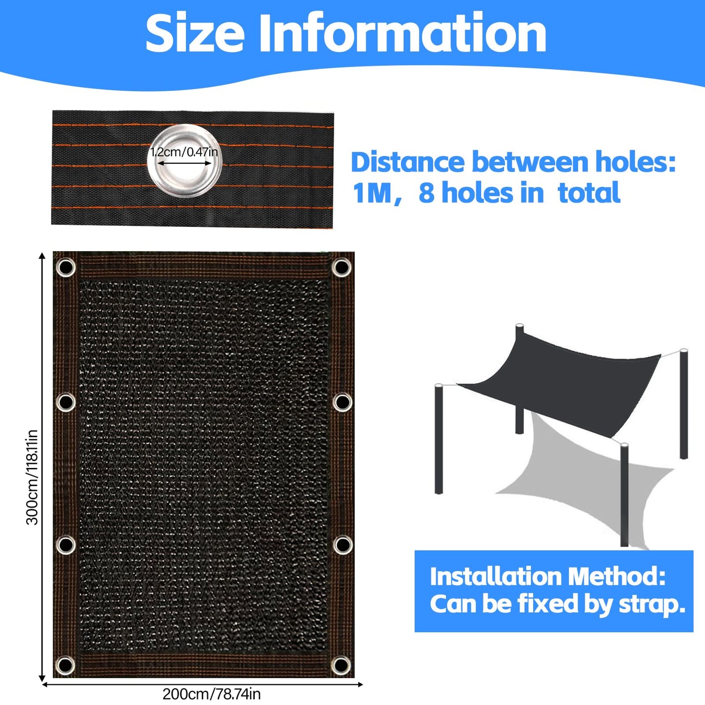 Canopy Outdoor, Sun Shade Sails, Breathable Garden Sail Shade, Lightweight Garden Canopy, 90% Shading Rate UV-Resistant, Garden Awning, Sun Shades for Garden Patio Dogs Greenhouse - 2 X 3m