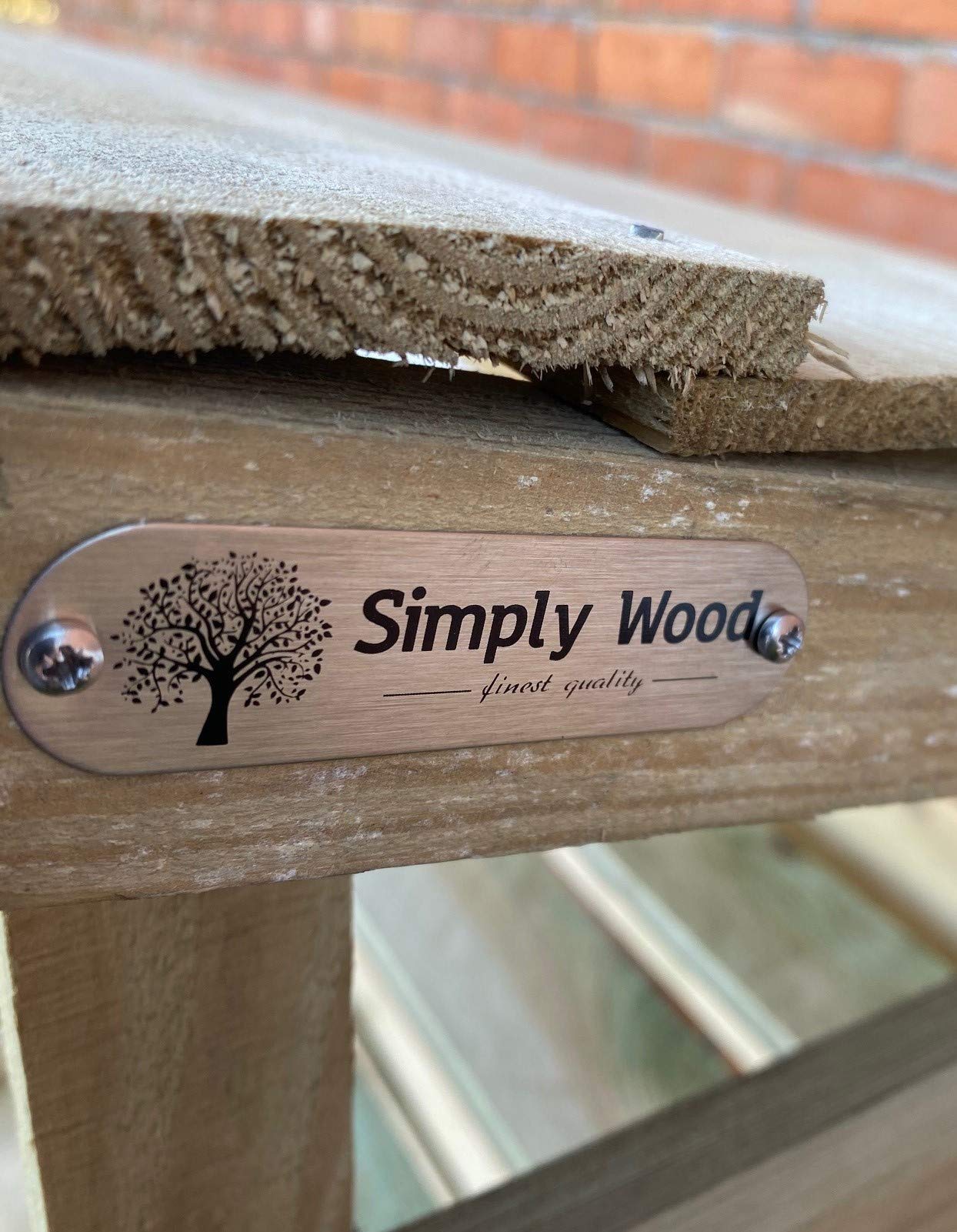 SIMPLY WOOD HEAVY DUTY WOODEN LOG STORE