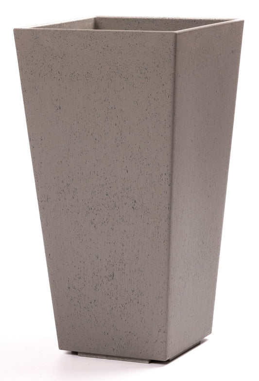 Rugs and More Recycled Rubber Tyre Planters With Self-Watering Reservoir - Weather-Resistant, Unbreakable & Eco-Friendly Plant Pots For Indoor & Outdoor Use (50cm - Oak)