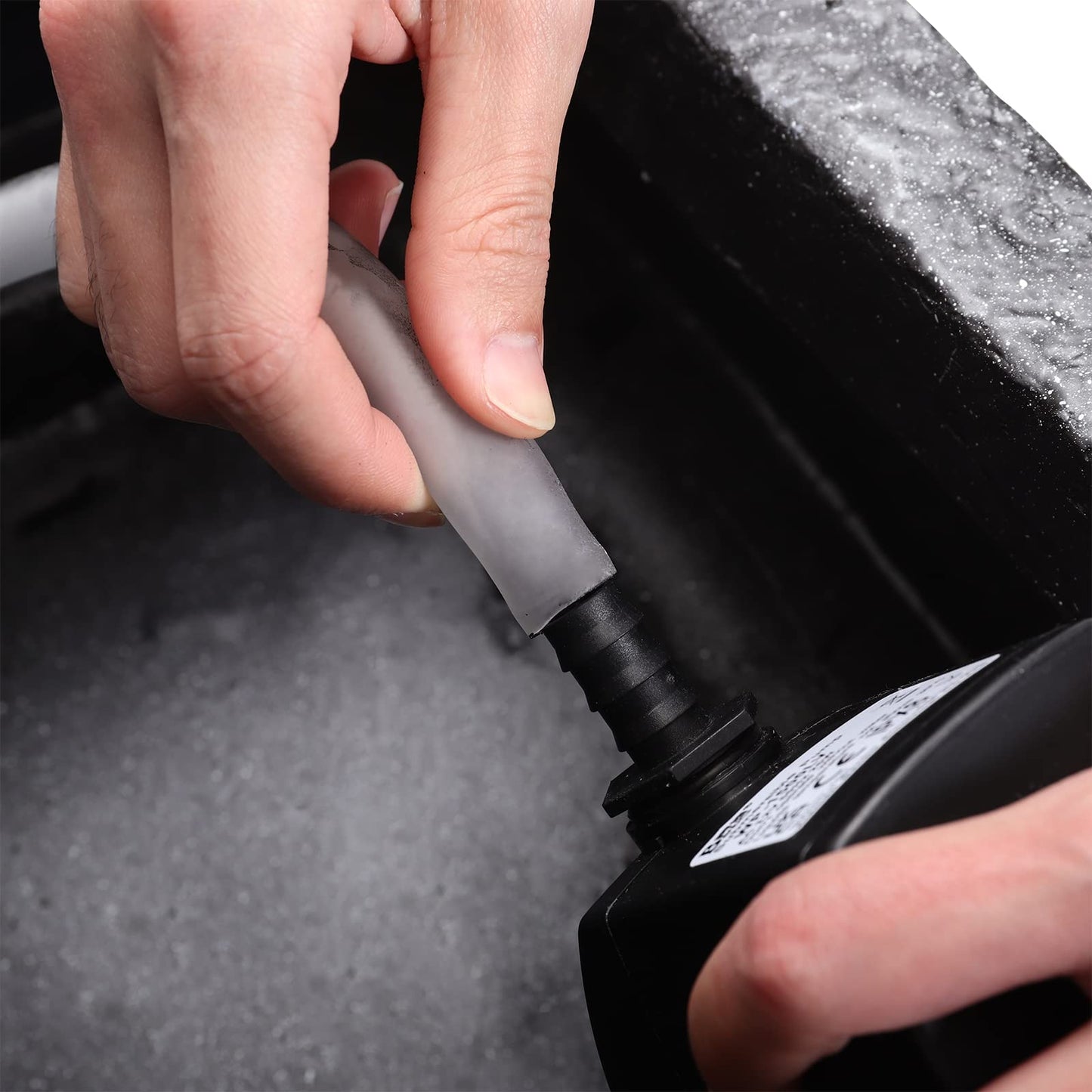 BTGGG 70CM Garden Water Feature Outdoor Long Strip Main Powered Water Fountain Indoor Slate Effect Modern Waterfall Ornament with Pump for Courtyard,living room,Hallway