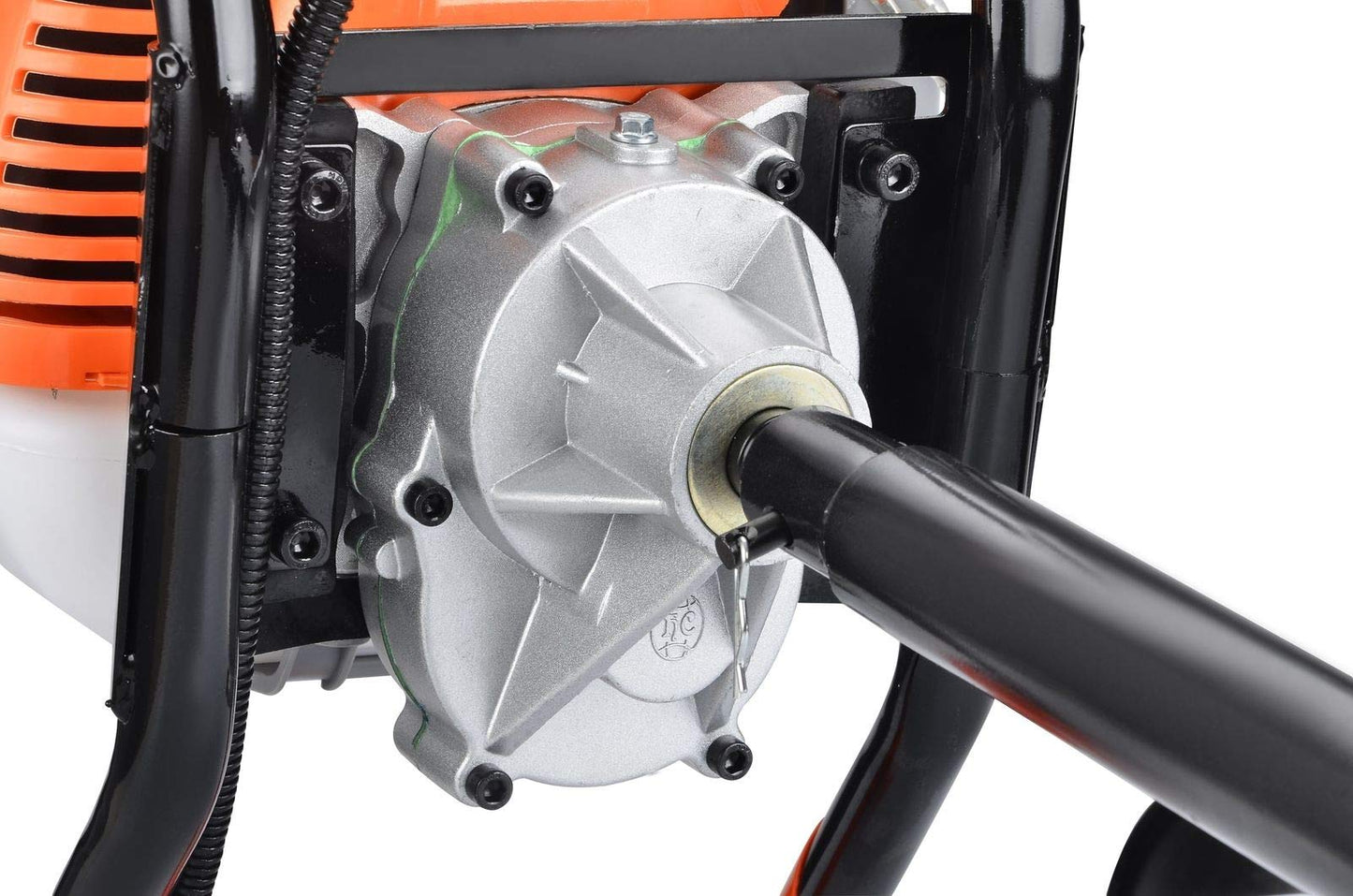 eSkde Heavy Duty 52cc ‎Petrol Earth Auger Fence Post Hole Borer Kit with 3 Drill Attachments (100mm, 150mm, 200mm Dia) and Extension