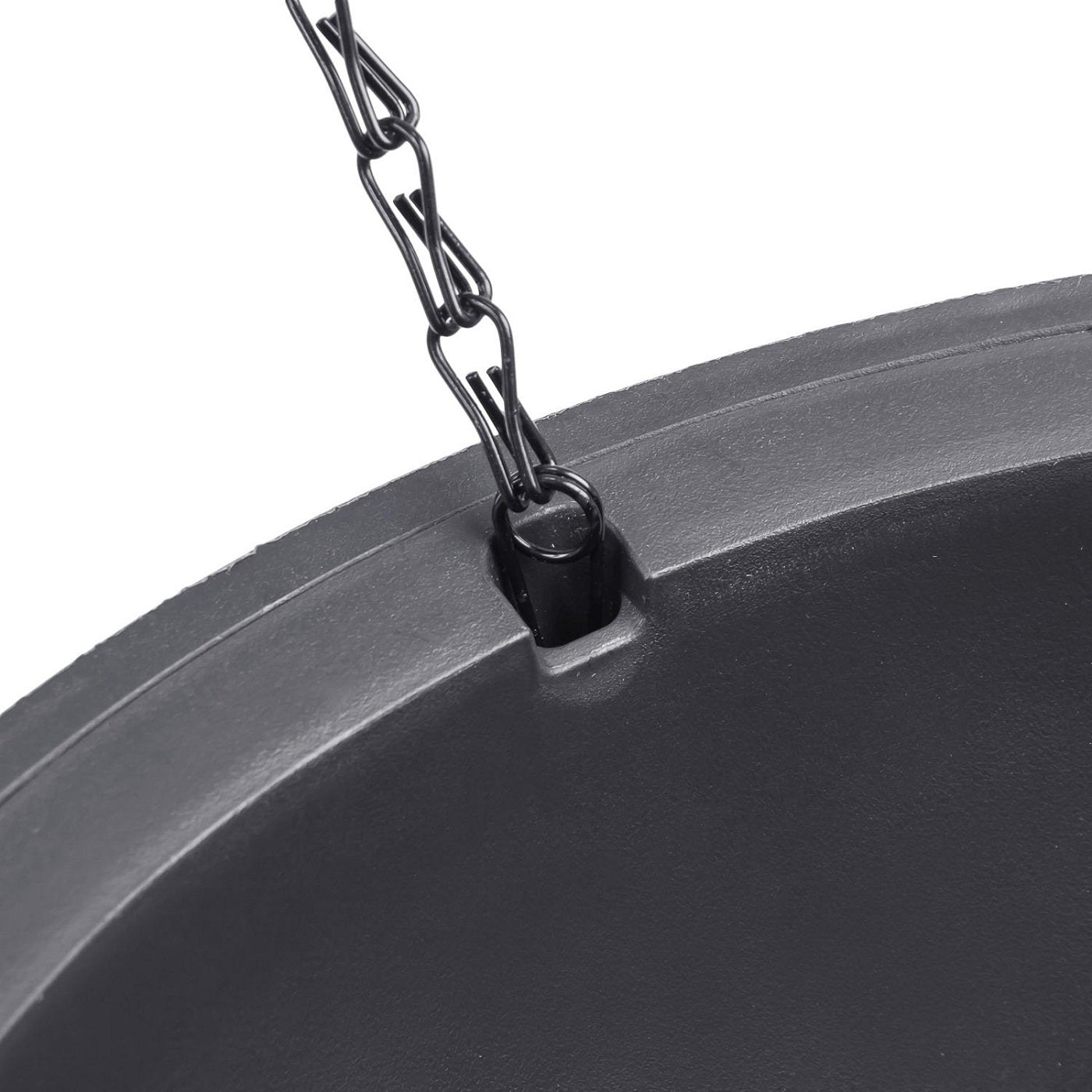 Keter - Hanging Sphere 3 Chain Planter, 8.6 Litres, Graphite,