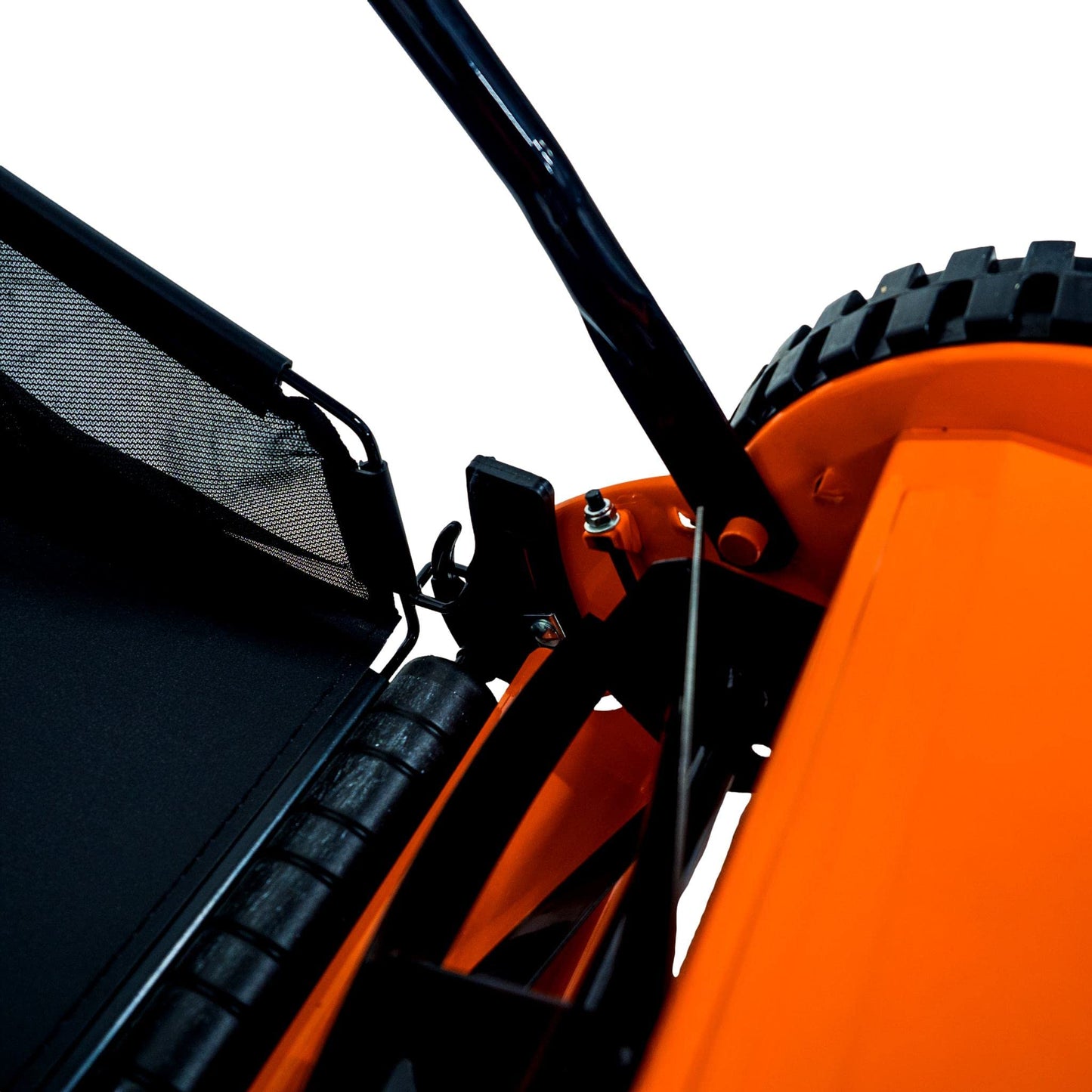 Manual Lawn Mower for Garden - Manual Grass Cutter Machine with 12"/30cm Cutting Width | Cylinder Lawnmower with Roller with 17L Collection Bag | Environmentally Friendly Hand Push Lawn Mowers | eSkde