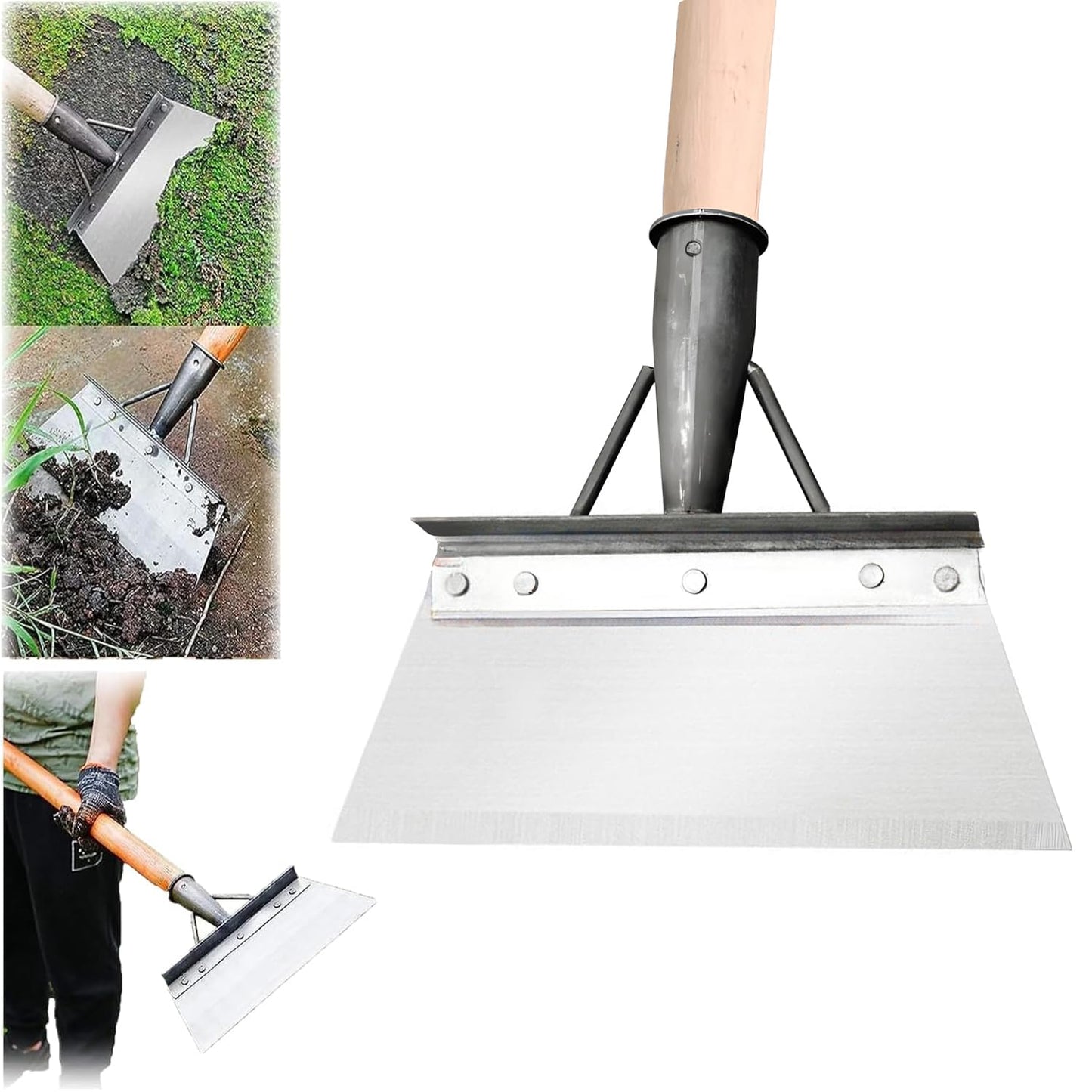 Multifunctional Garden Tool - Outdoor Cleaning Shovel, Patio Weed Remover, Snow Ice Removal
