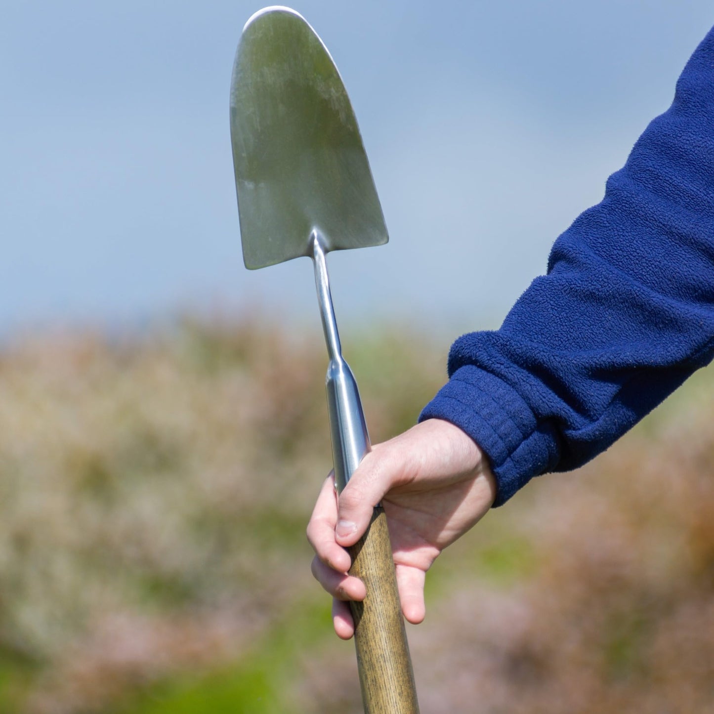 Jamieson Brothers Gardening Stainless Steel Multi Tool Set for all your gardening needs (Long Handled Fork and Trowel)