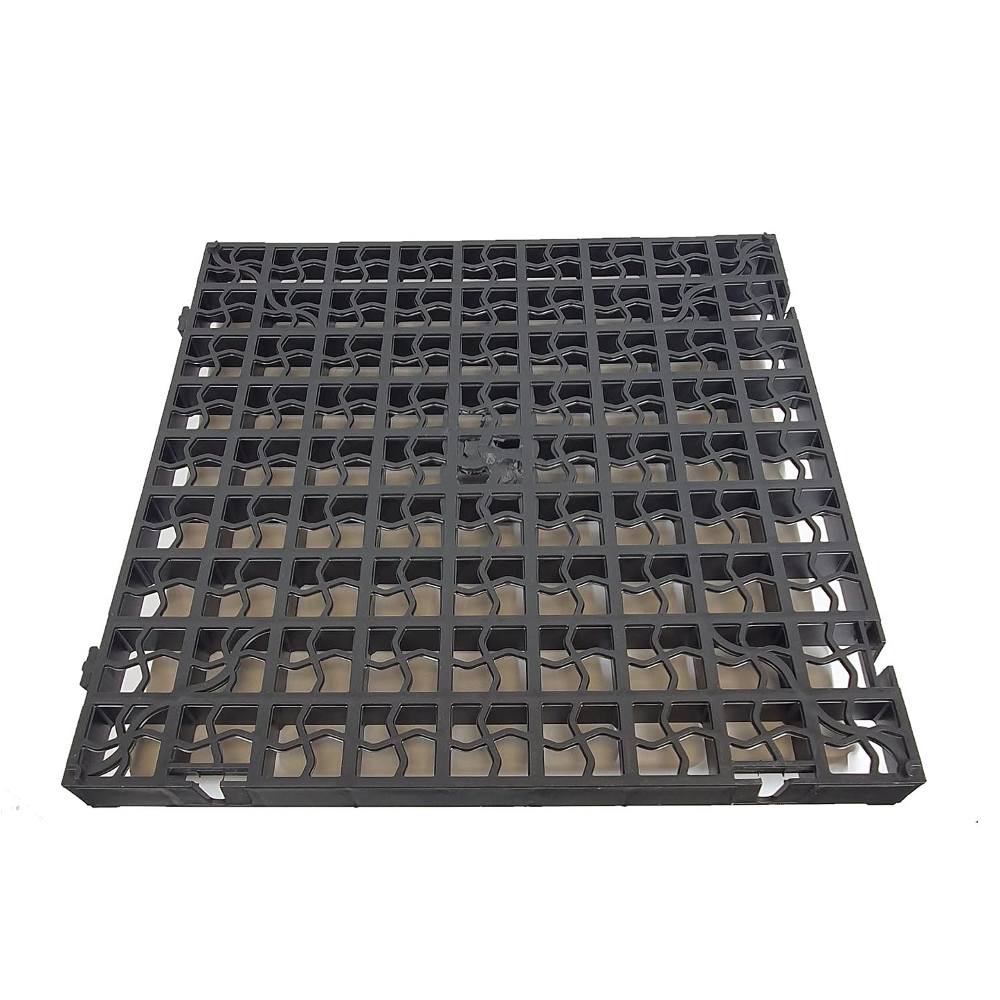 4 x Black Plastic Paving Driveway Grid Turf Grass Lawn Path Gravel Protector Drainage Mat (1 Square Meter)