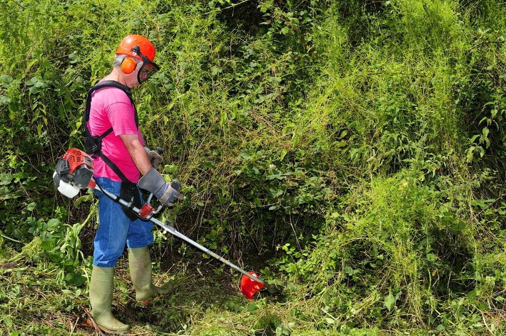 BU-KO 52cc Petrol Strimmer Garden Tool Including: String Trimmer, Brush Cutter with 3T Blade, Steel Wire Strummer Weed Brush Cutting Blade. Great Outdoor Power tool 1 Year Warranty