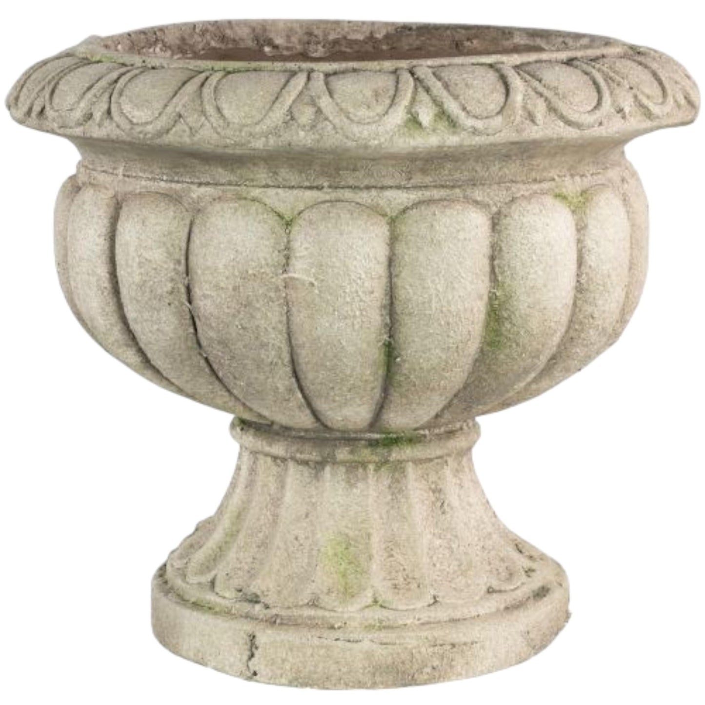 DIVAS SPIRITUAL Unique Novelty Classic Elegance Urn Planter Decorative Stone Finish Outdoor Garden 32cm (Urn Planter)