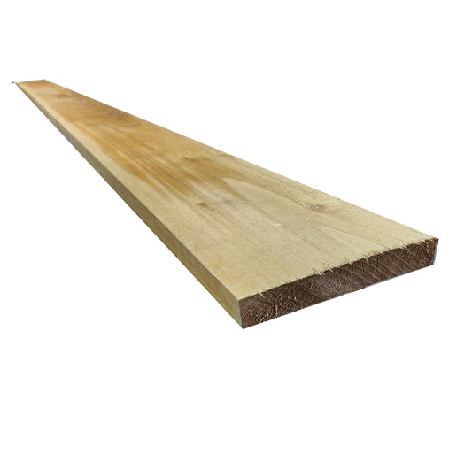Snowdon Timber Treated 6x1" Gravel Board | 2 Pack | 22 x 150 x 1800mm | Pressure Treated Timber for Garden Fencing & Landscaping