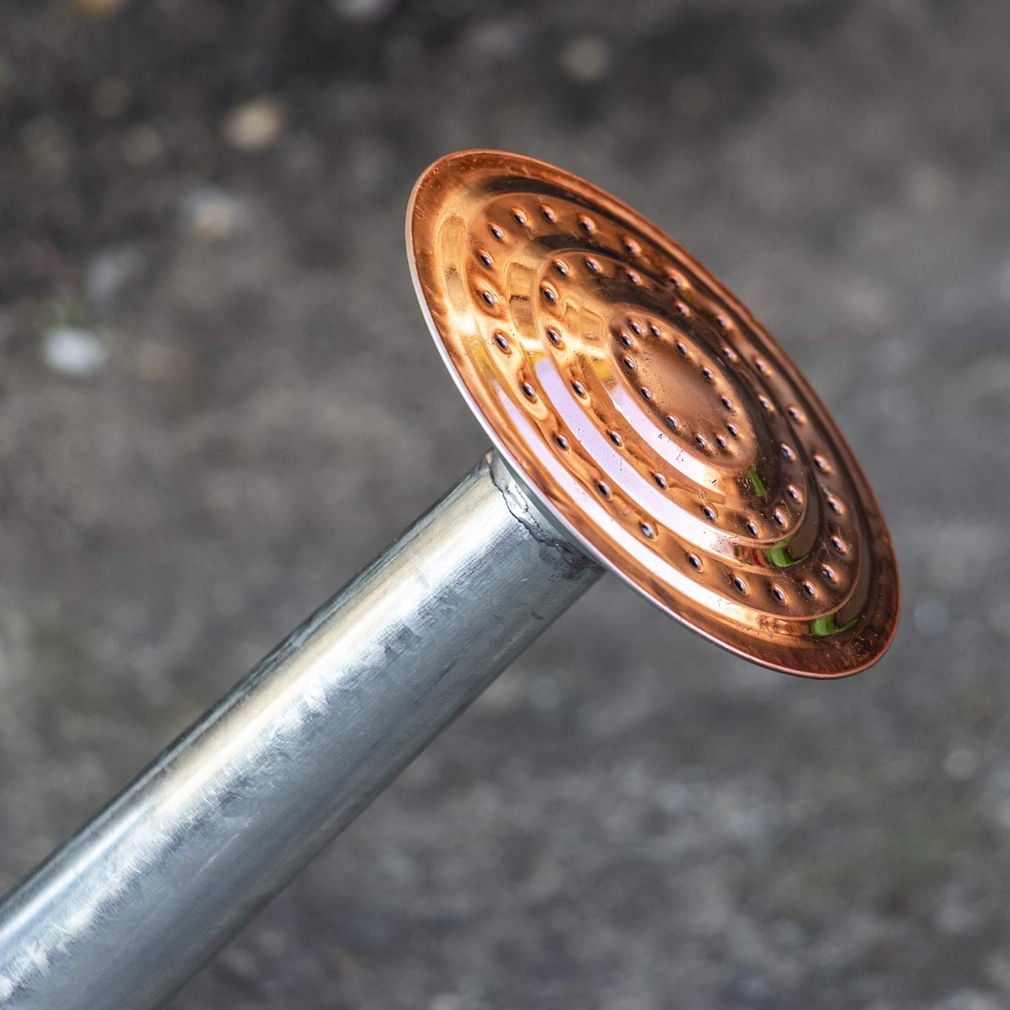 Woodside 9L Metal Watering Can - Silver