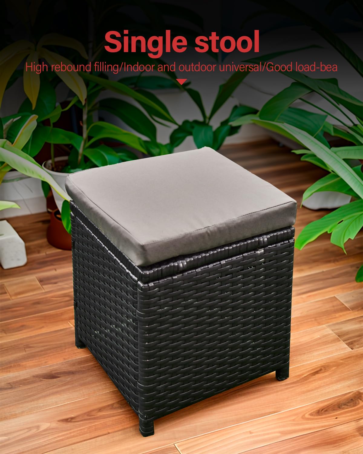 AFURNI 9-Seat Rattan Garden Corner Sofa & Dining Set