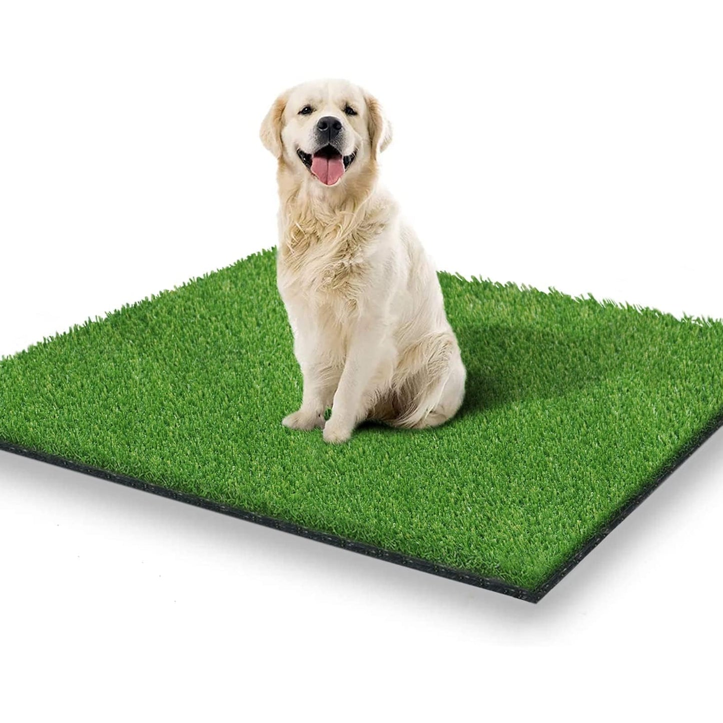 STARROAD-TIM 80 * 100 CM Artificial Grass Rug Turf for Dogs Indoor Outdoor Fake Grass for Dogs Potty Training Area Patio Lawn Decoration