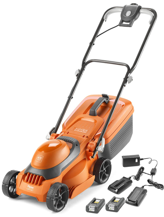 Flymo SimpliStore 300 Li Cordless Lawn Mower – 40V, 30cm Cut, 30L