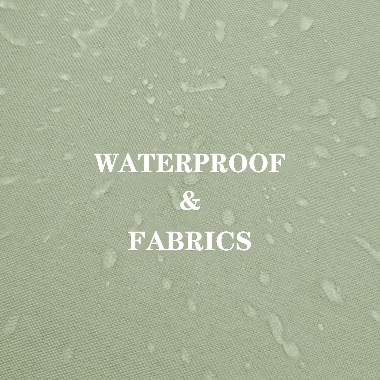 Home Brilliant Sage Green Cushion Covers 45 x 45 for Garden Furniture, Spring Decorative Outdoor Cushions Covers Waterproof, 18x18 inches, Pack of 4, Sage Green