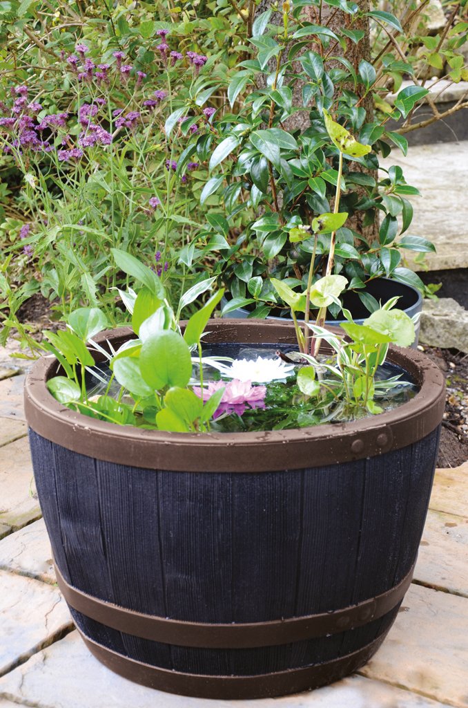 Stewart 2409071AM Blenheim Half Barrel, Copper Effect, 61 cm