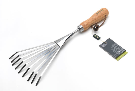 Burgon & Ball RHS Endorsed Shrub Rake, 40 cm Length