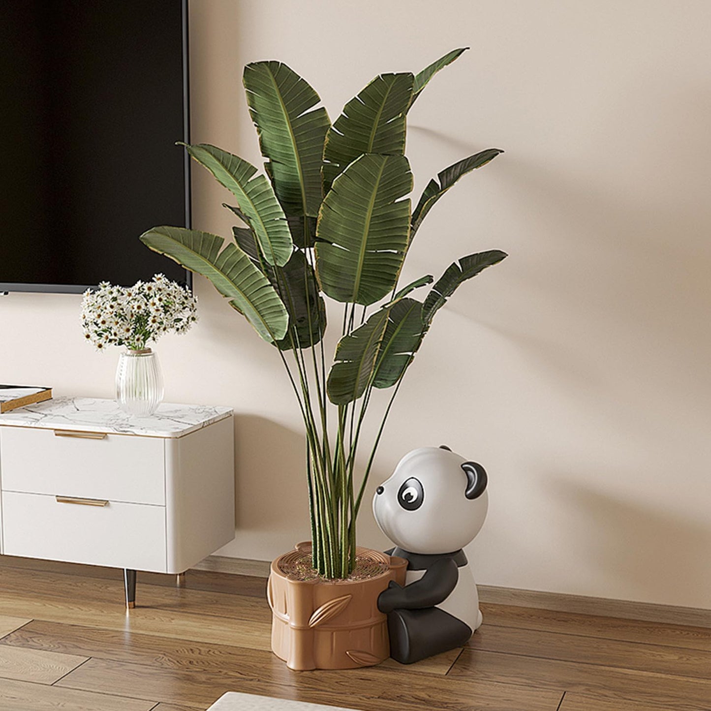 4 Pcs Plant Pot Grid Plant Pot Soil Guard Plant Pot Cover with Deep Stakes Cuttable Flower Pot Soil Cover Protectors Flower Pot Cover Cat Digging Stopper Plant Grid Pot Cover for Indoor Plants