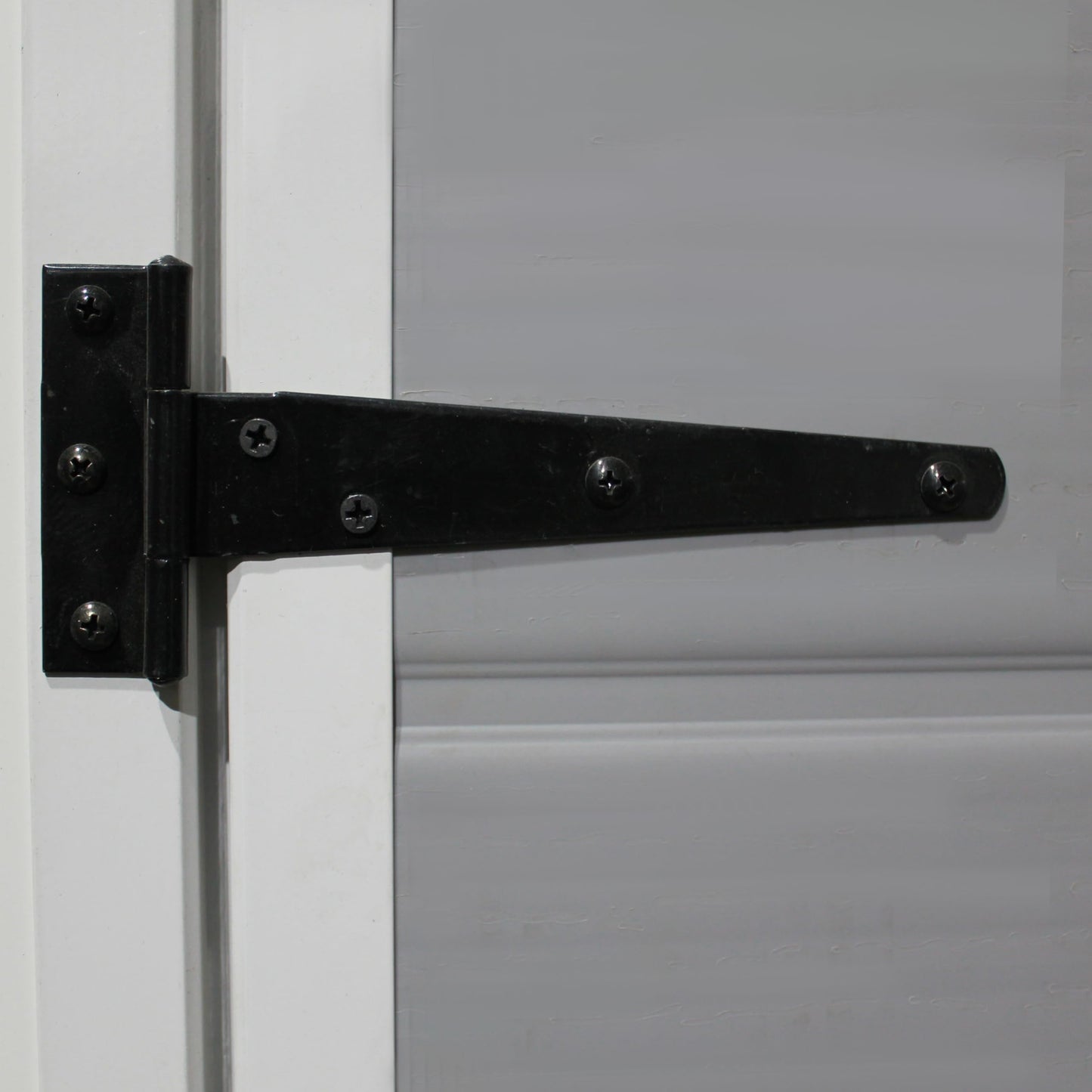 Panana Plastic Garden Storage Outdoo Shed House, Grey, 5X2.6FT