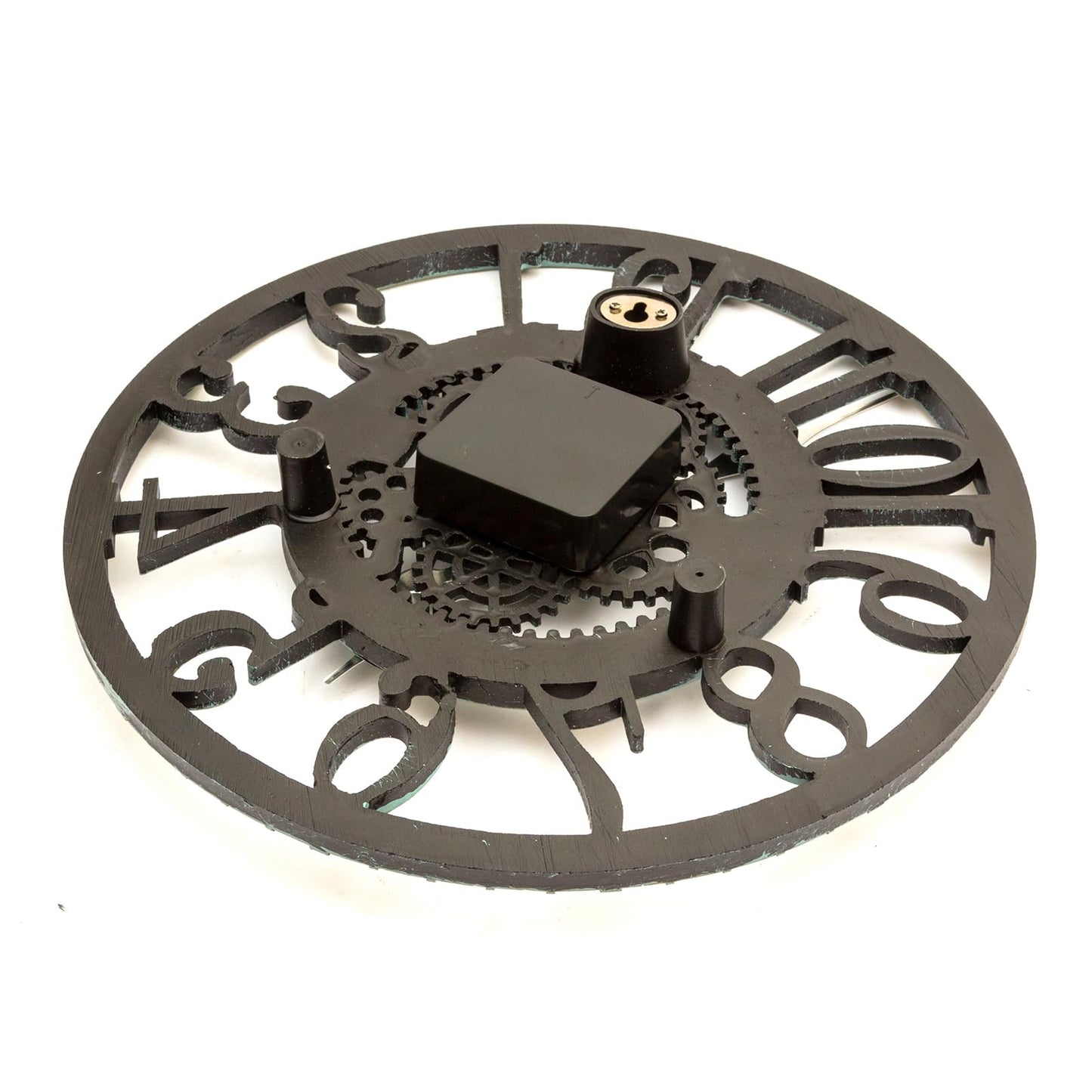 No Nonsense Products Indoor Outdoor Wall Clock 30cm Antique Church Station Garden Style Weatherproof Quartz Battery Powered Waterproof