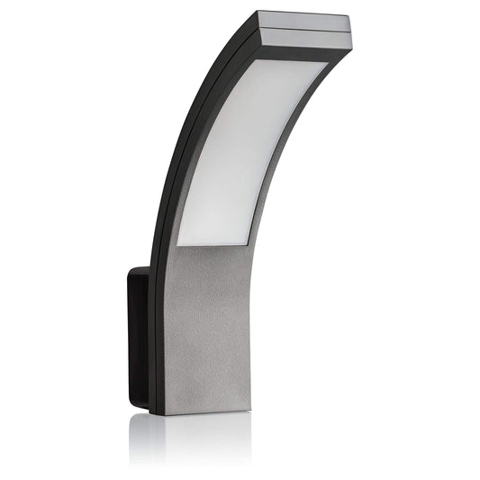 SEBSON Outdoor Wall Lights Mains Powered IP65 - LED Wall Lights 15W Cool White 5800K 1100lm - Outdoor Garden Lights, Outside Lights for Garage and Driveway