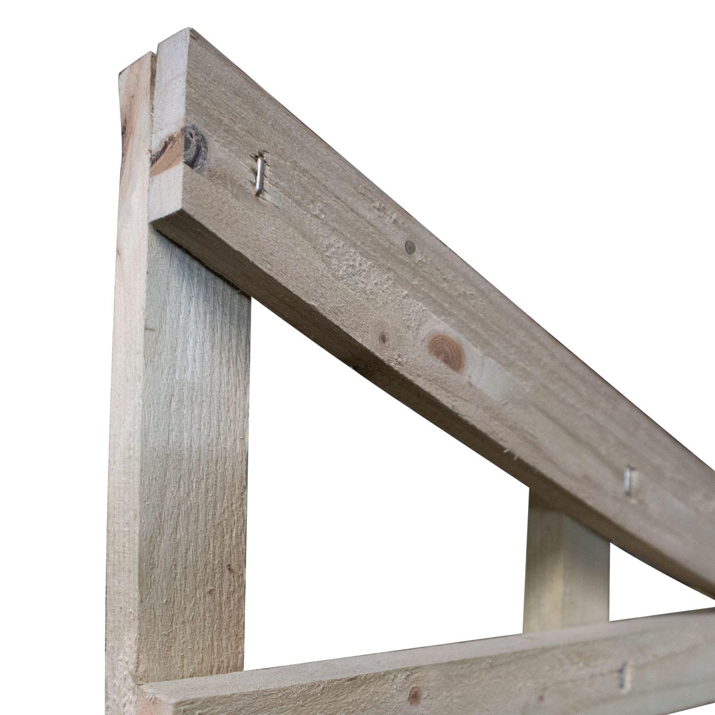 Premier Garden Standard Trellis Panels 120mm Squares Concave Design Width: 6ft (183cm) x Height @ Shoulder: 2ft (60cm) -20cm Concave Fence Panel Topper Wave affect with Arch Trellis Panels