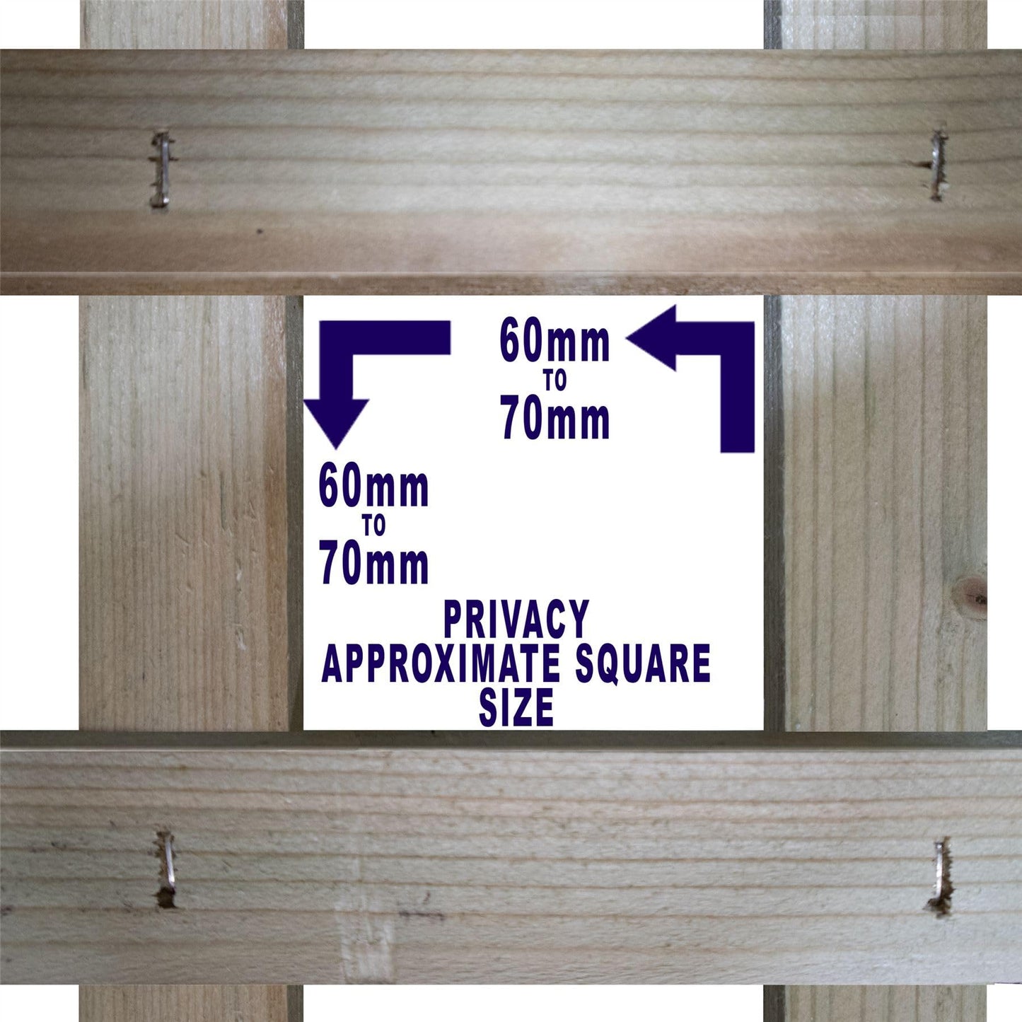 PGS Premier Arch Trellis Garden Lattice Fence Topper Treated[6ft x 5ft (183cm x 150cm),Privacy Trellis 70mm hole]