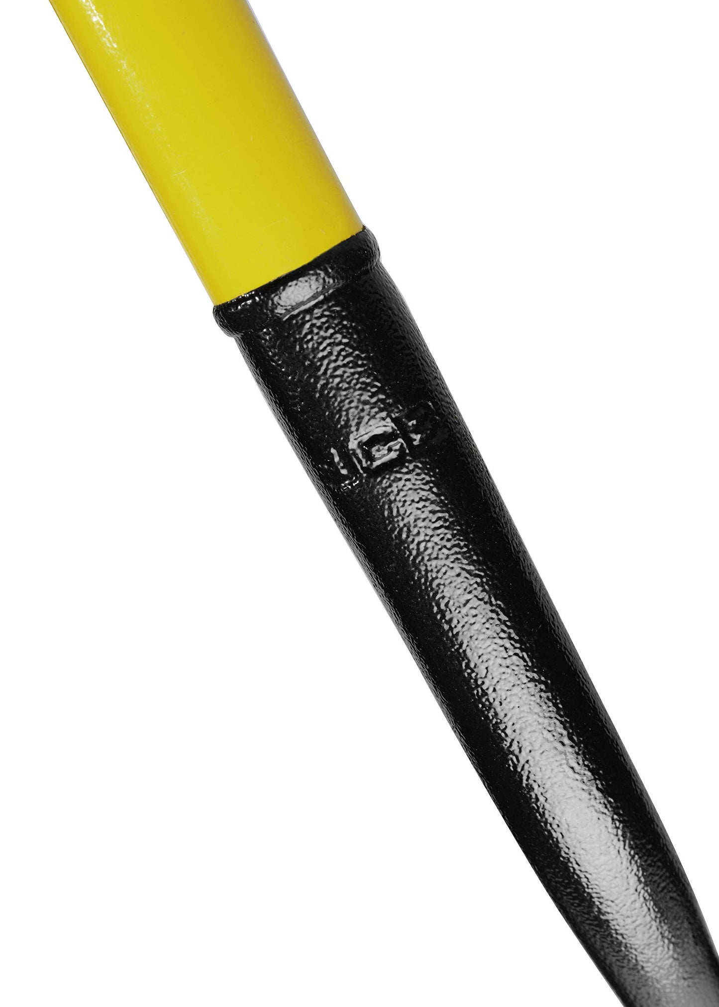 JCB 4 Prong Professional Garden Fork, 195 x 290mm Blade, Garden Digging Fork, Professional Metal Long Handle Heavy Duty Gardening Tool, Lifetime Warranty