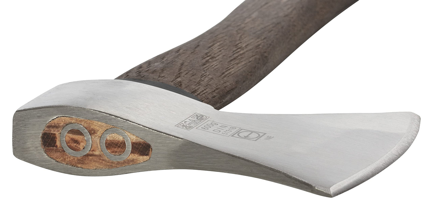 Ruthe VPA/GS Hatchet with Hickory Handle, Silver/Beige, 600 g