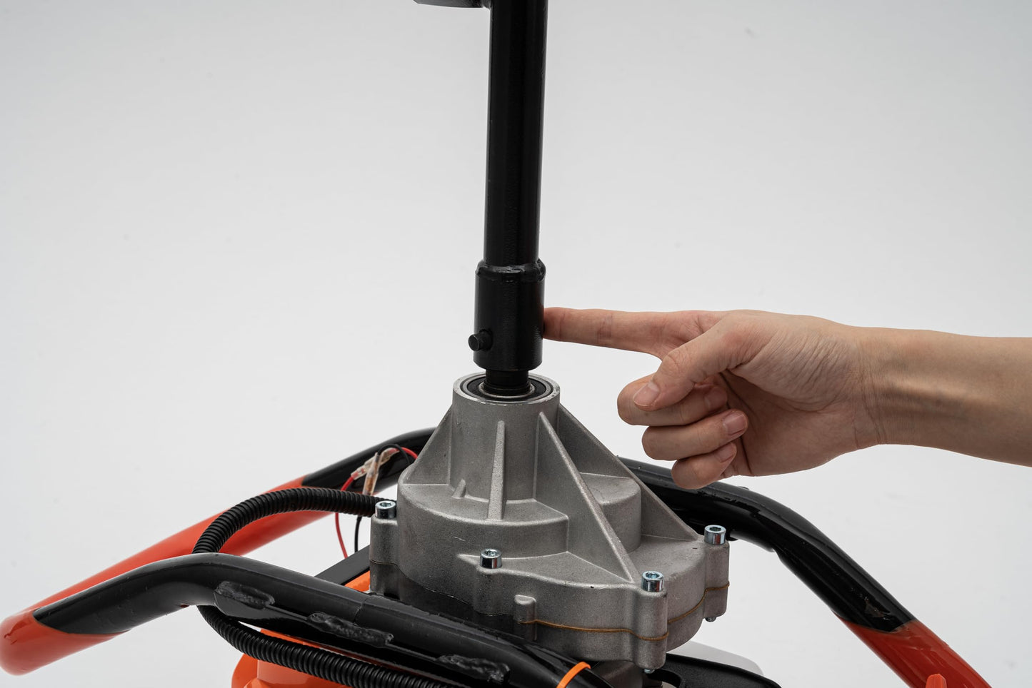 Levkitch 52cc ‎Petrol Auger Heavy Duty Fence Post Hole Diggers Kit with 3 Drill Bits Diameter 4"6" 8" Earth Augers Post Hole Borer Drilling Machine