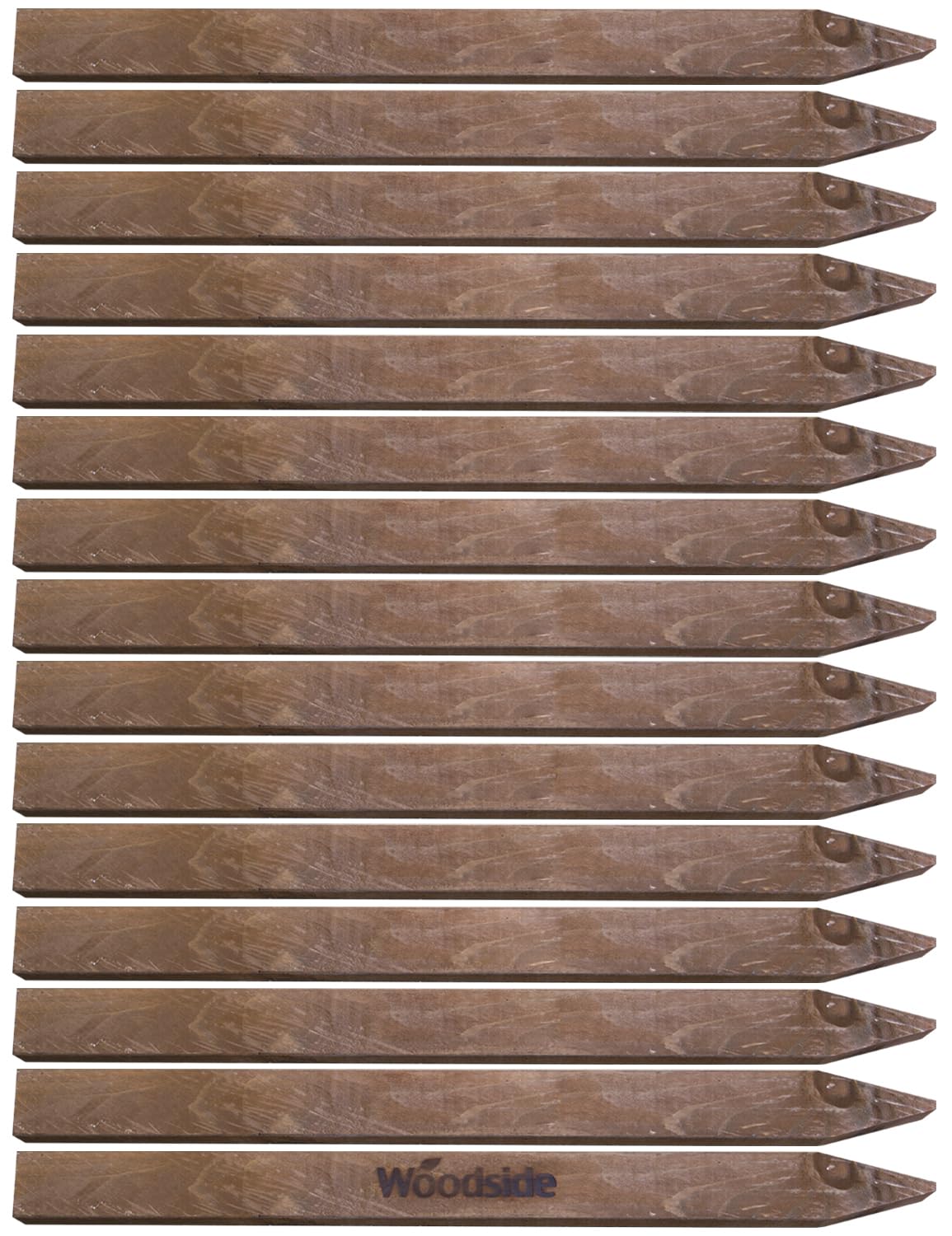 Woodside Square Pressure Treated Wooden Fence Posts/Stakes Garden Fencing Pegs 15 PACK