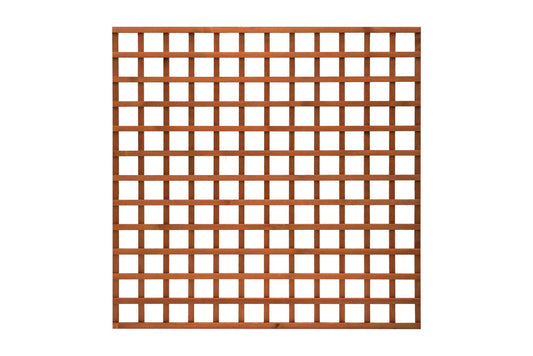 Total Sheds 6x4 Pack Of x3 (1.83m x 1.21m) 6ft x 4ft Wooden Square Trellis Fence Panels
