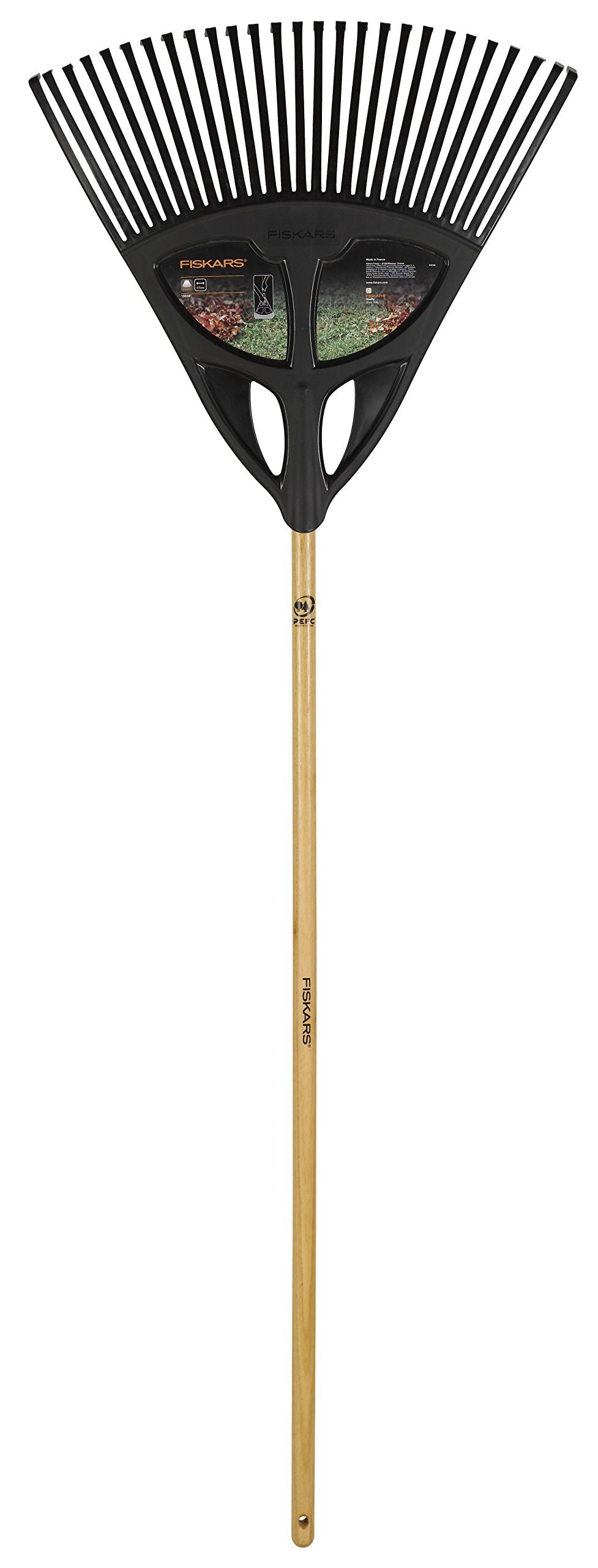 Fiskars XL Leaf Rake, Standard, Large