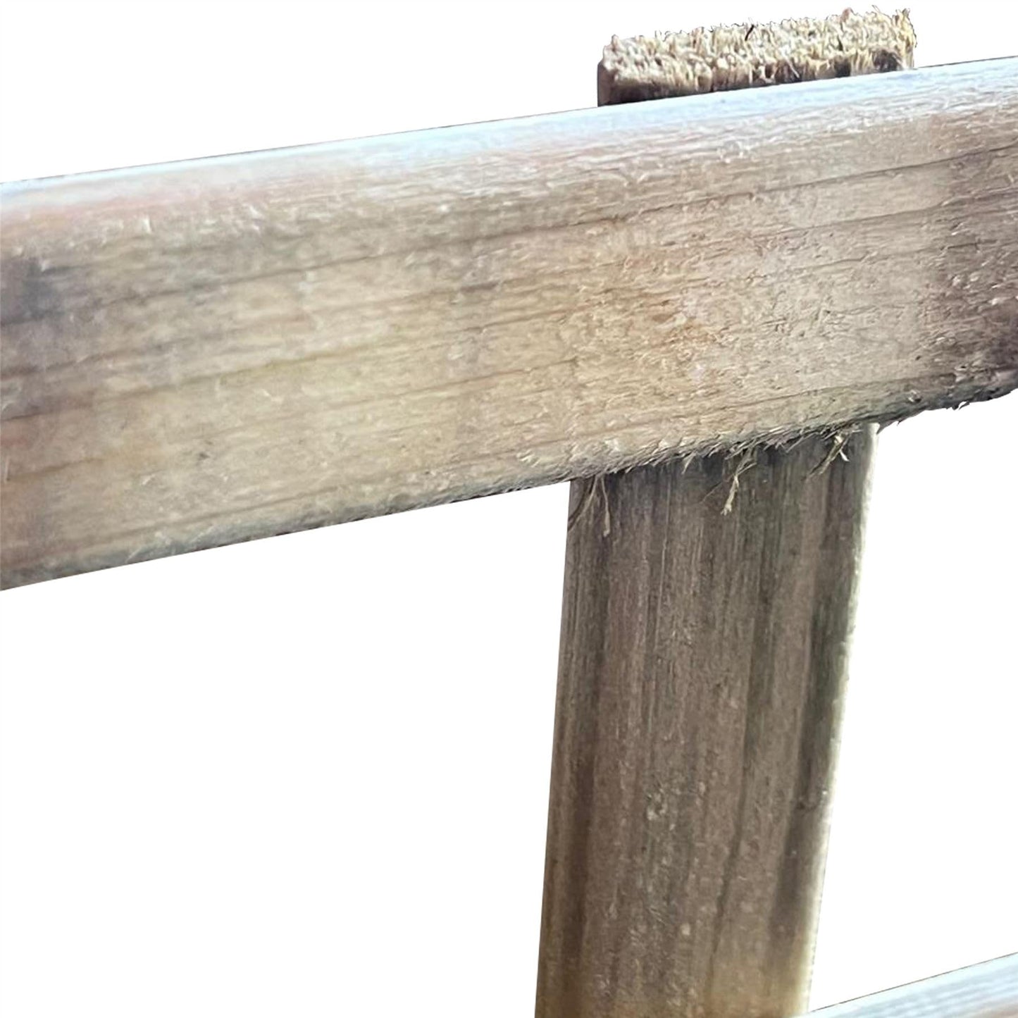 Premier Garden Supplies ELITE WALL SQUARE TRELLIS Pack of 4 Frameless Panels [Width 6ft (183cm) x Height 2ft (60cm)] Made with 8mm x 20mm Rounded Edge Smooth Laths