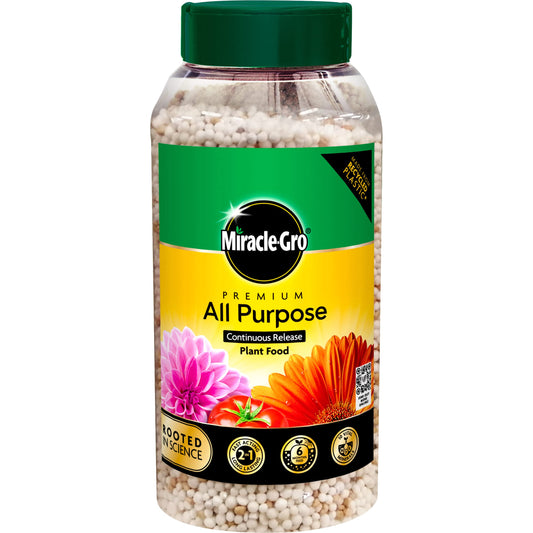 Miracle-Gro Continuous Release All Purpose Plant Food, 900G, White