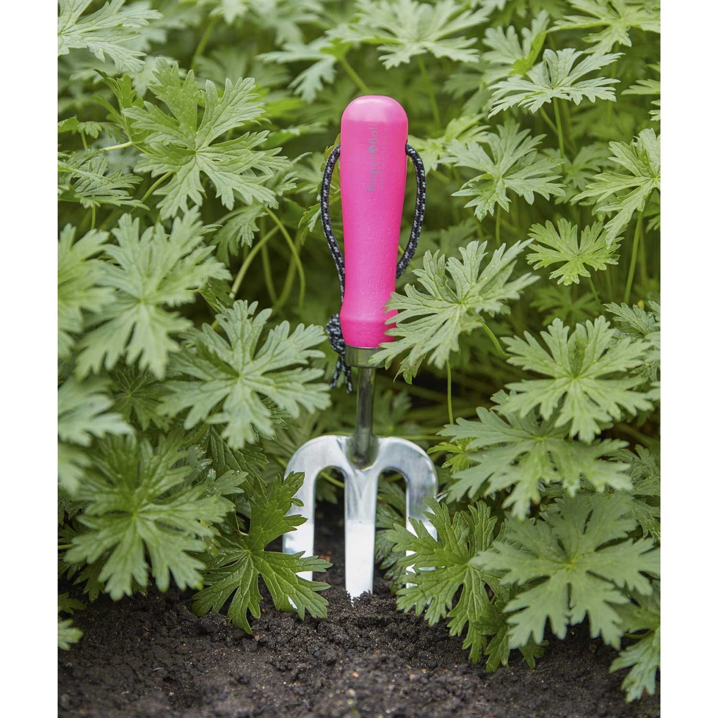 FloraBrite Pink Garden Hand Fork By Burgon & Ball