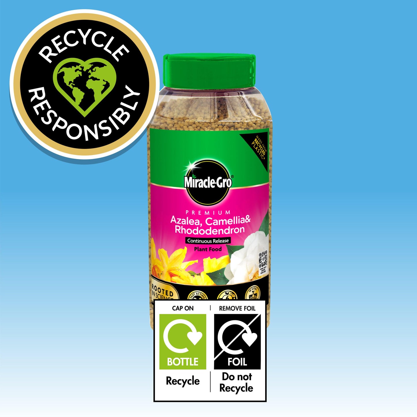 Miracle Gro Premium Azalea, Camellia and Rhododendron Continuous Release Plant Food