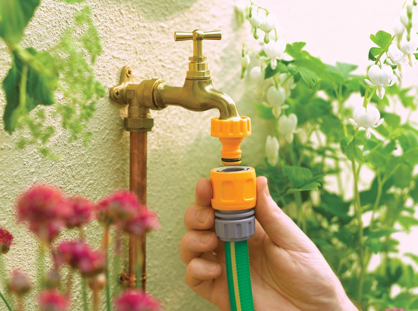 Hozelock 2166 Hose End Connector Twin Pack