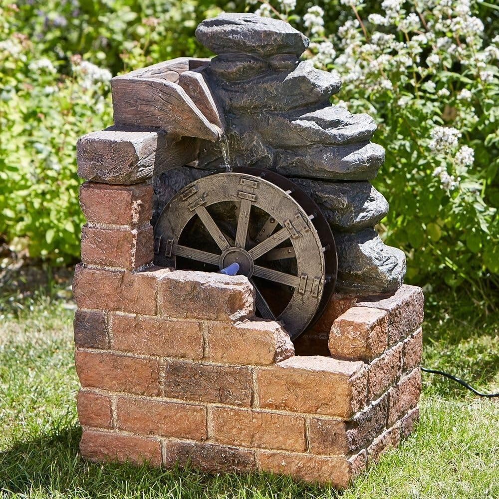 Smart Solar Heywood Mill Multicolor Solar Fountain