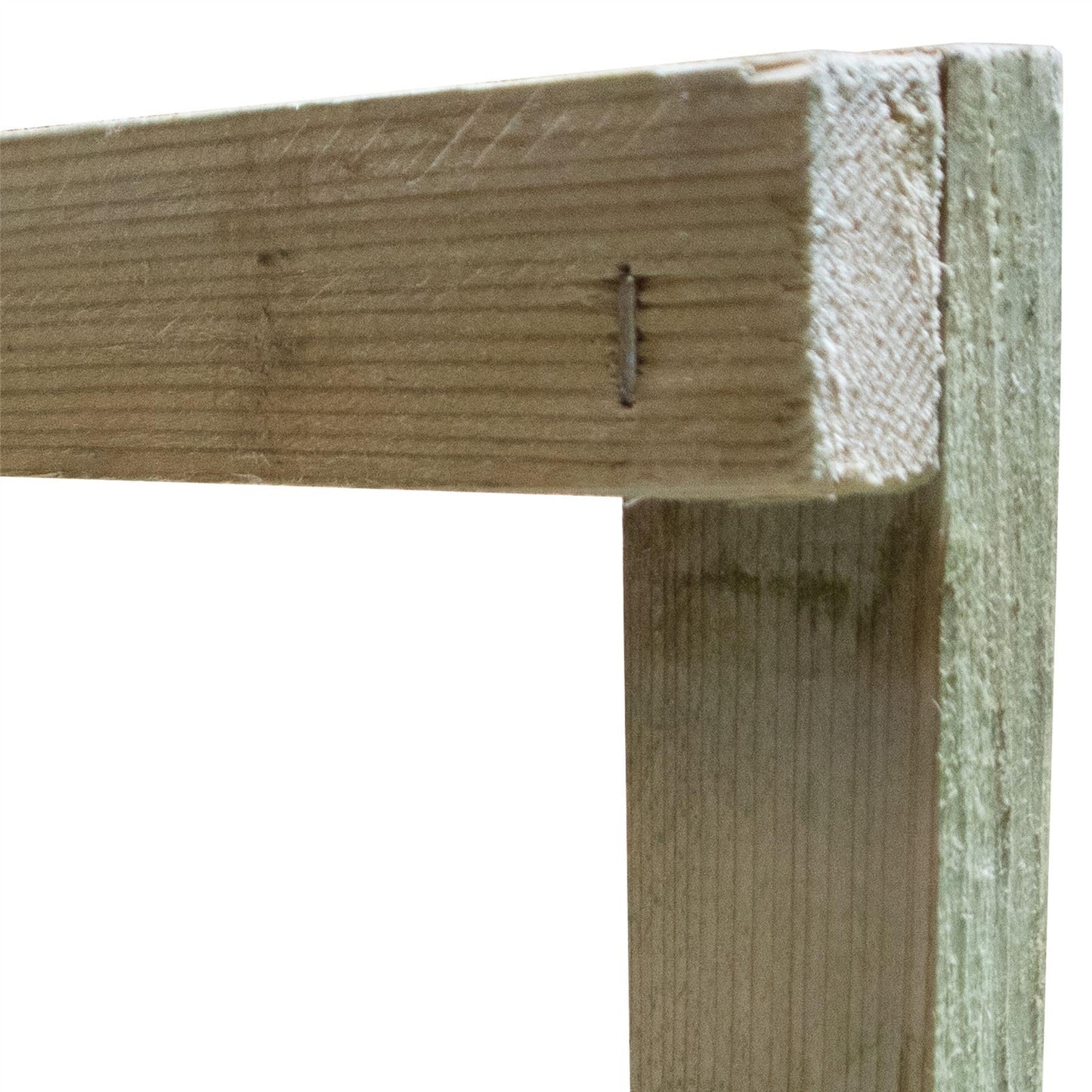 Width: 6ft (183cm) x Height: 5ft (150cm | 1500mm) Premier Flat Top Square Trellis Fence Topper Panel or Wall Climber Standard Design 120mm Square Holes for Added Privacy